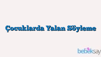 Çocuklarda Yalan Söyleme