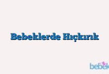 Bebeklerde Hıçkırık