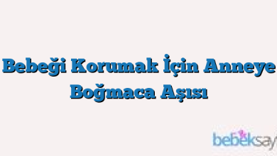Bebeği Korumak İçin Anneye Boğmaca Aşısı