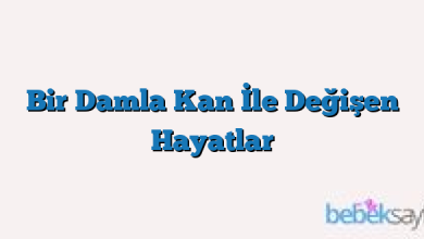 Bir Damla Kan İle Değişen Hayatlar