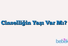 Cinselliğin Yaşı Var Mı?