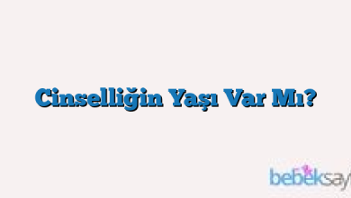 Cinselliğin Yaşı Var Mı?