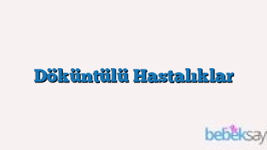 Döküntülü Hastalıklar