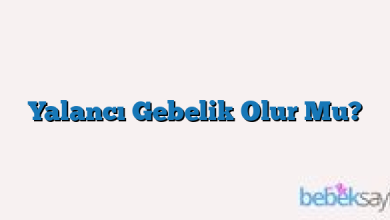 Yalancı Gebelik Olur Mu?
